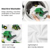 Green Tractor Truck Flannel Blanket