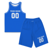 Blue Basketball Custom Uniform Basketball Uniform Set