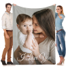 B-422-1 Mom Baby-I Love You Blanket