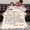 B-289-Text mail Daughter Blanket