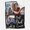 QH-213-2 Best Dad Ever Blanket