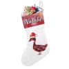Plaid Christmas Duck Christmas Stocking