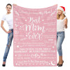 B-BA001 ifungift Mom Pink Blanket