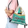 Cheer Cheerleader Drawstring Backpack