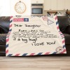 Dear Daughter Throw Blanket