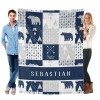 ADV1-1 Flannel Blanket Made In USA