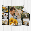 B261-7 I Love You EN Blanket