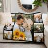 B-347-7 I Love You EN Blanket