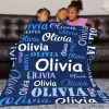B-312 Name Blue Blanket