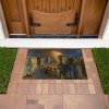 Peder Severin Kroyer - Midsummer's Eve Bonfire Doormat Drainage pad